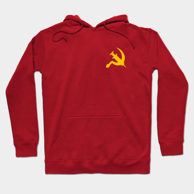 COMMUNIST - 19 Hoodie by Napoleonico